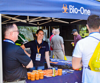 Bio-One of Eugene decontamination and biohazard cleaning team supports local businesses